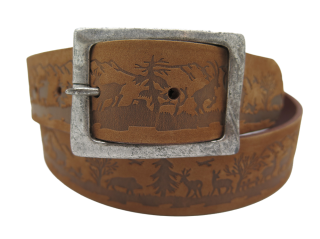 Ledergurt Branding Swisswild 40mm (11067/60AS-40)